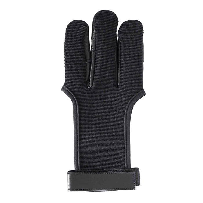 schwarze handschuhe baumwolle Schießhandschuh | Beier - Baumwolle & Leder - Black (schwarz)